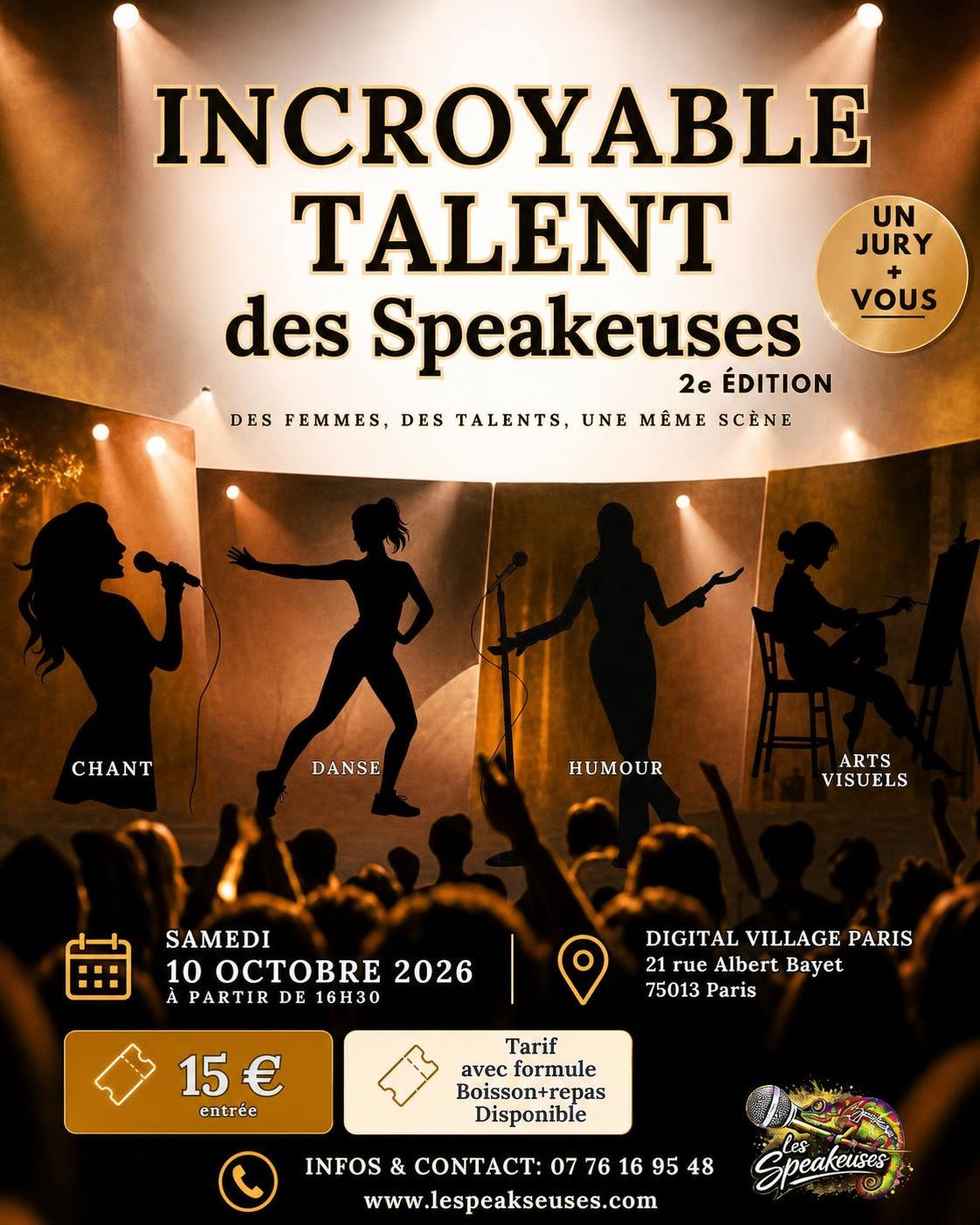 Incroyable Talent des Speakeuses – 2ᵉ édition