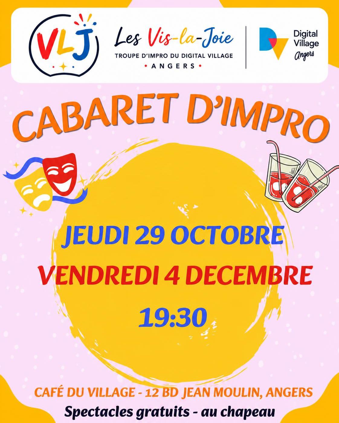 Cabaret D'improvisation Vis-La-Joie - Angers