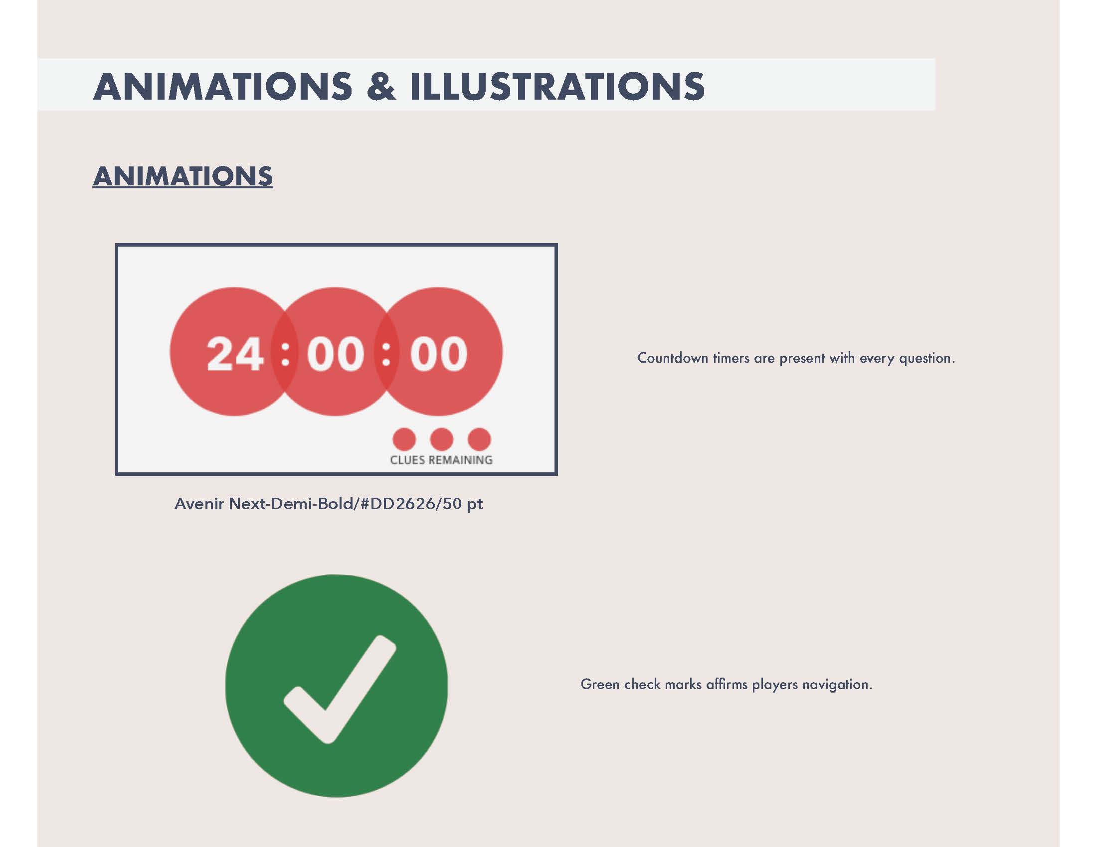 Style guide for Savages mobile scavenger hunt game application.
