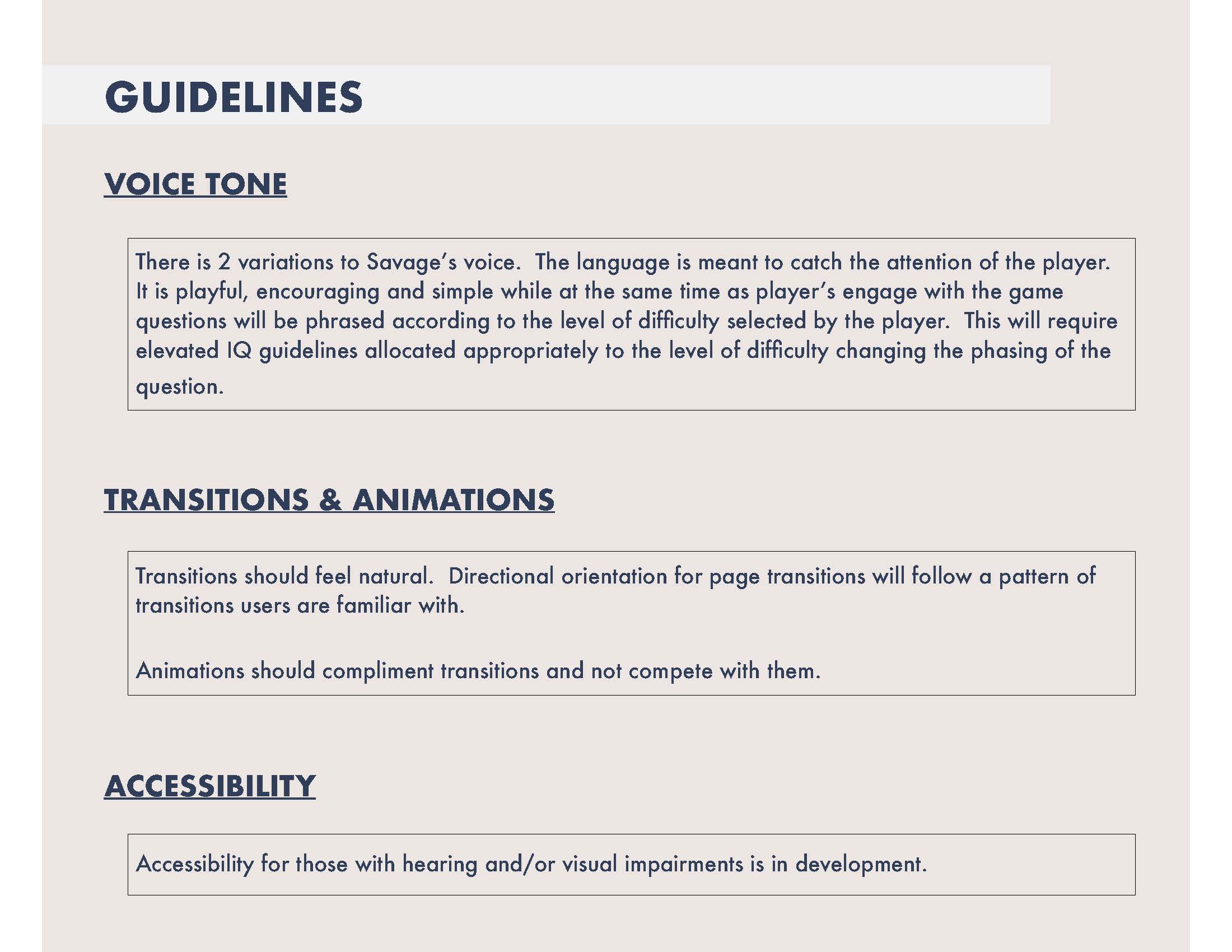 Style guide for Savages mobile scavenger hunt game application.