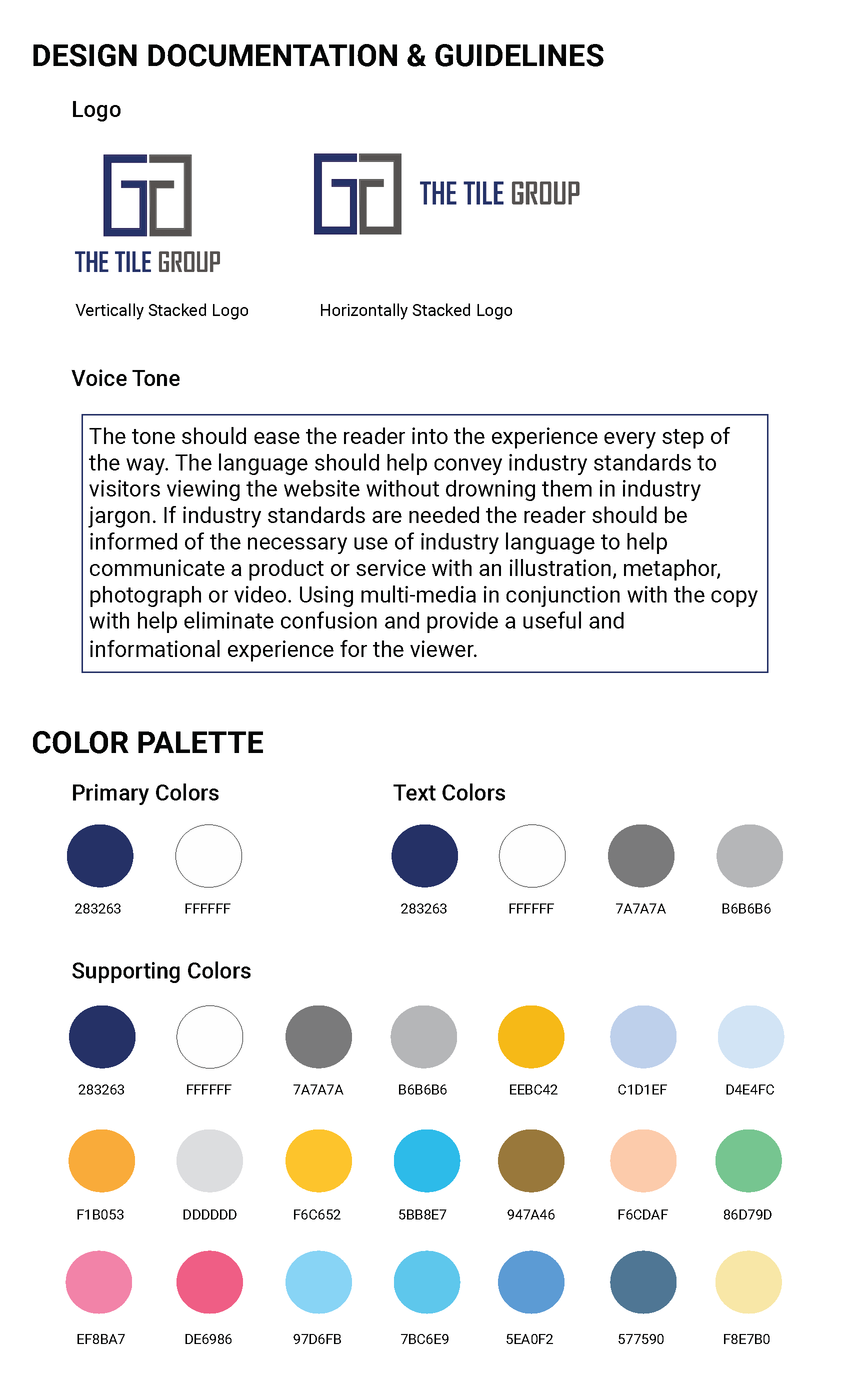 Design Documentations image 1 of 5