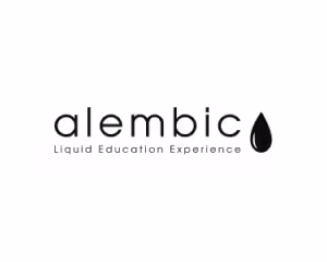 The logo for a liquid education experience.