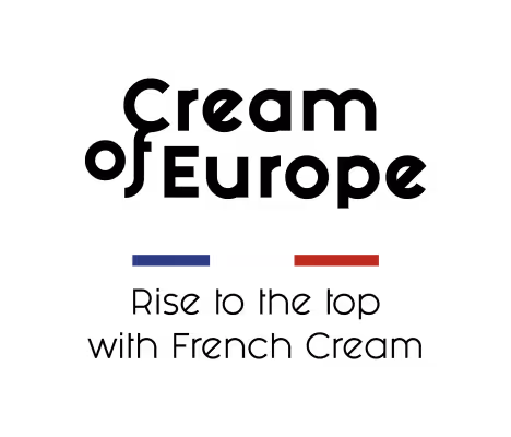 A black background with a red, white, and blue stripe.