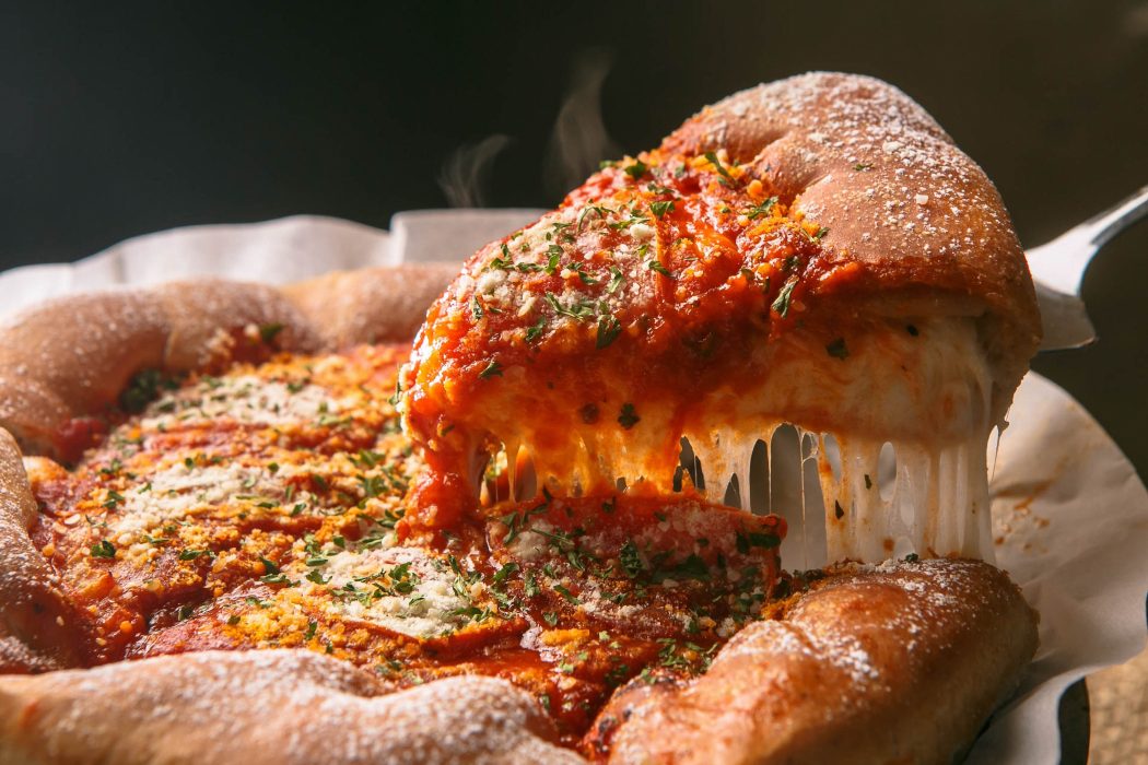 Chicago Deep Dish Pizza crust
