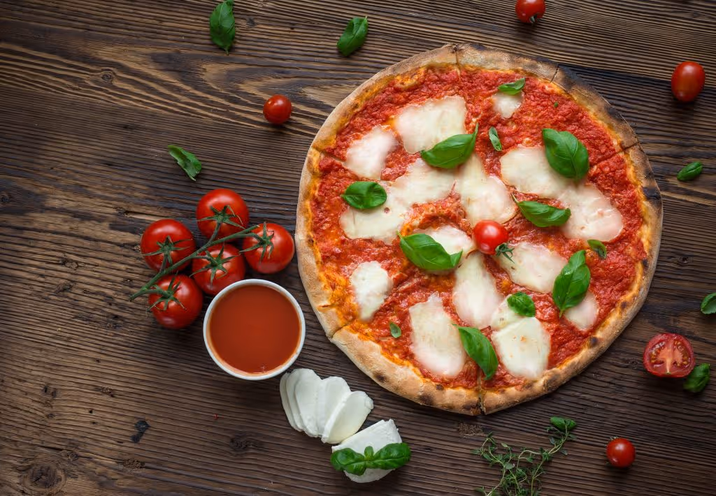 Artisan Pizza with Tomatoes
