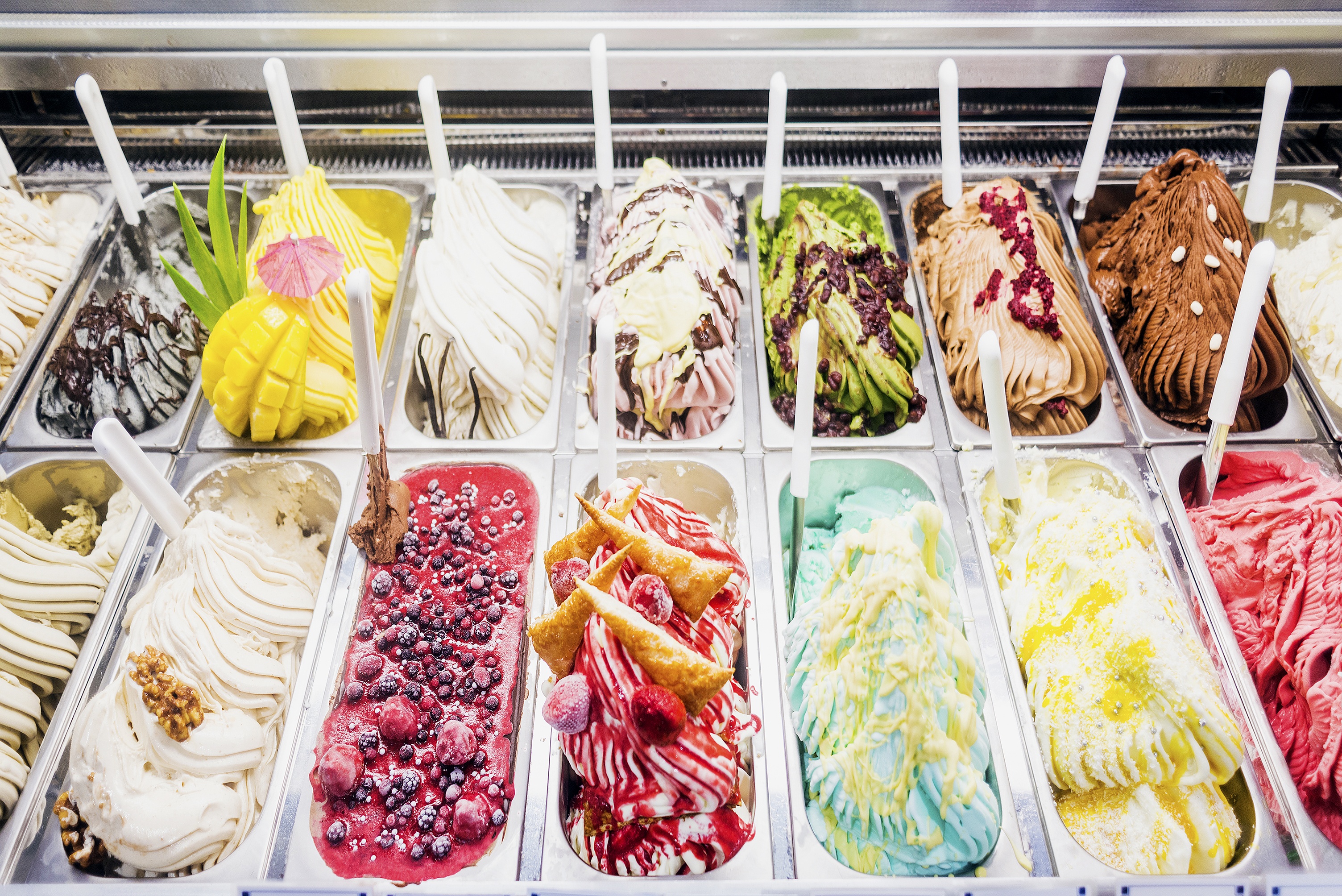 gelato flavors