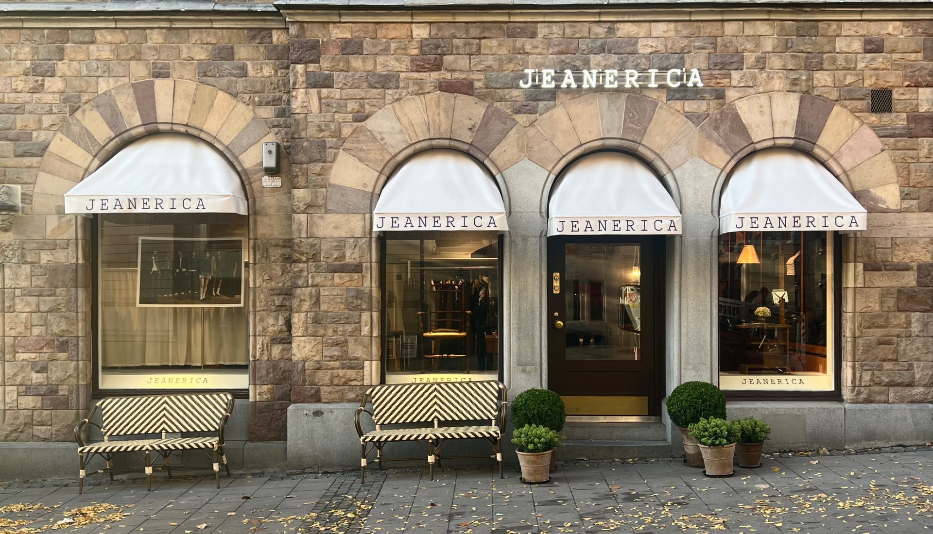 jeanerica flagship in stockholm