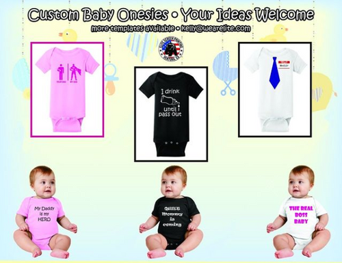Custom Baby Onesies