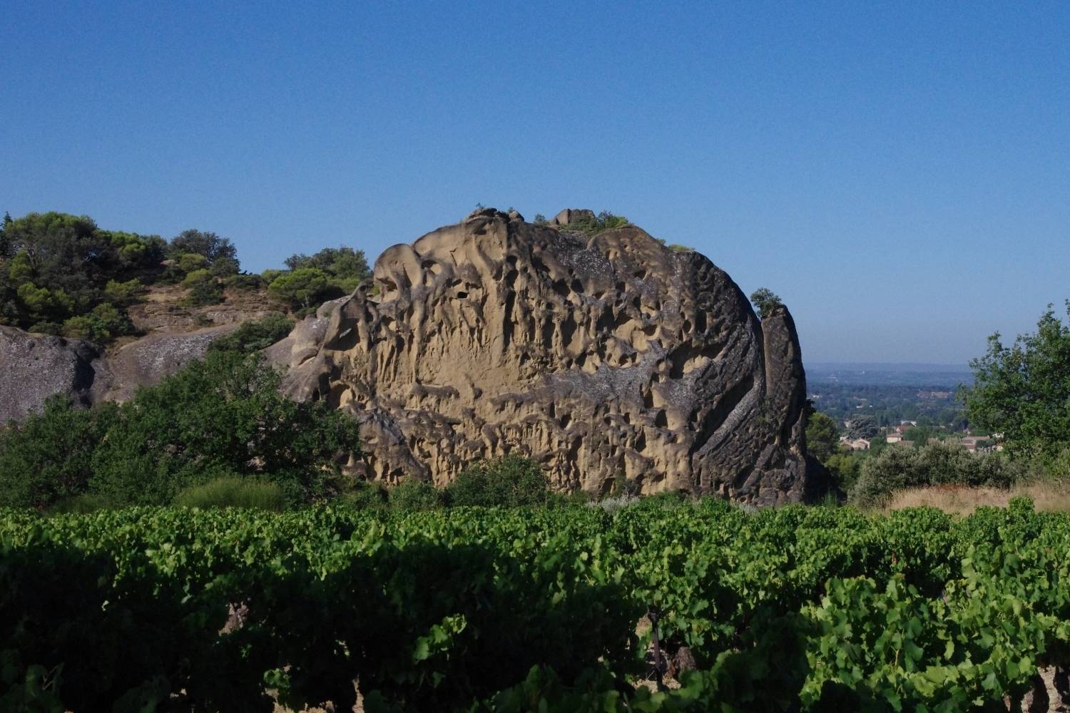 Rocher de Rocalinaud - rando autour d'Avignon
