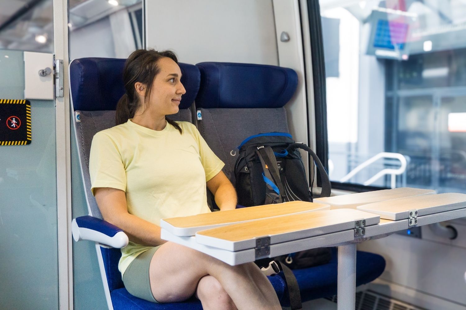 Train en gare de Clermont pour se rendre à Murat dans le Cantal