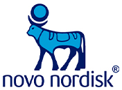Blue bull logo for Novo Nordsik