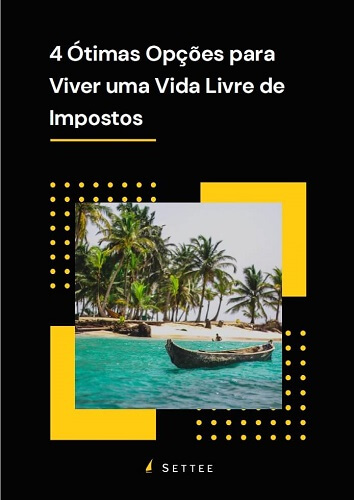 Capa do E-book "4 Ótimas Opções para Viver uma Vida Livre de Impostos"