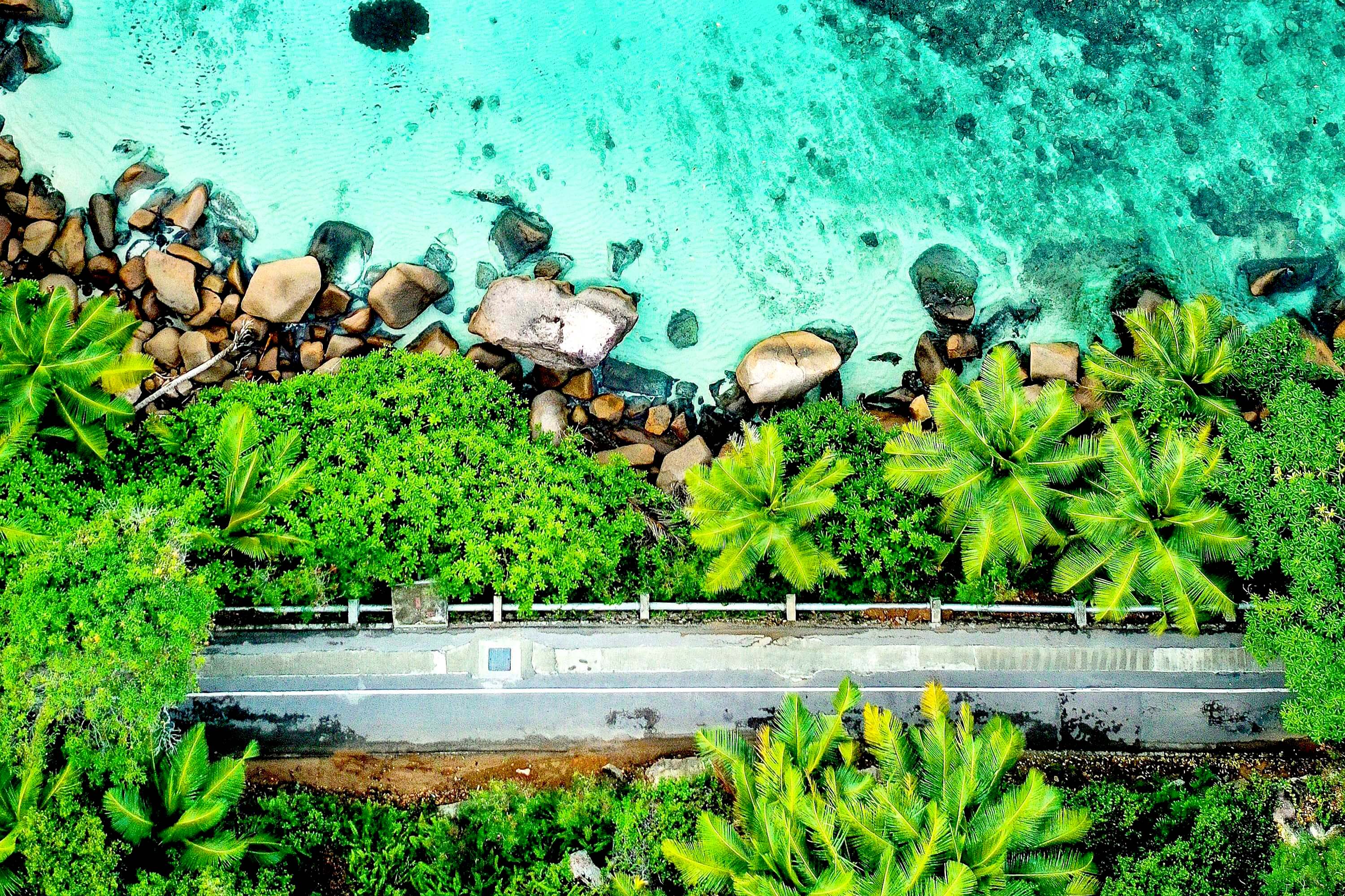 Imagem de Baie Lazare em Seychelles.