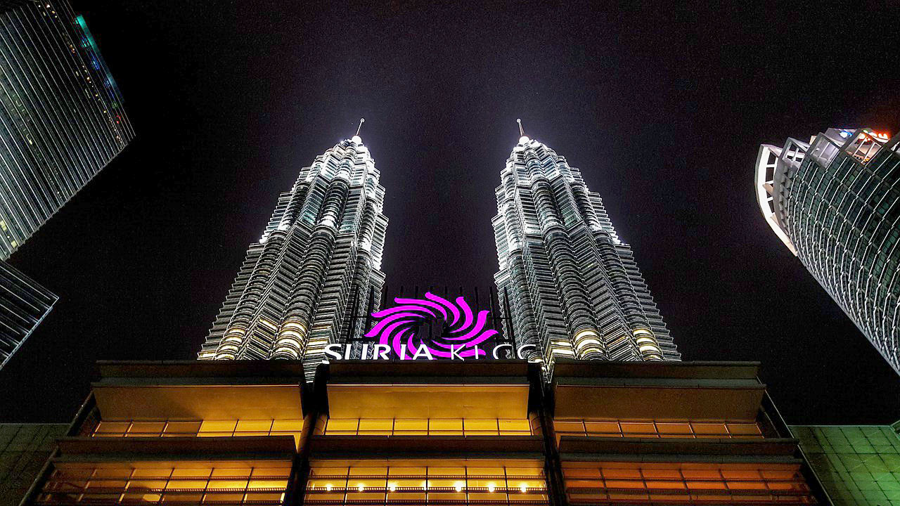 Imagem do shopping local da capital Kuala Lumpur, Malásia
