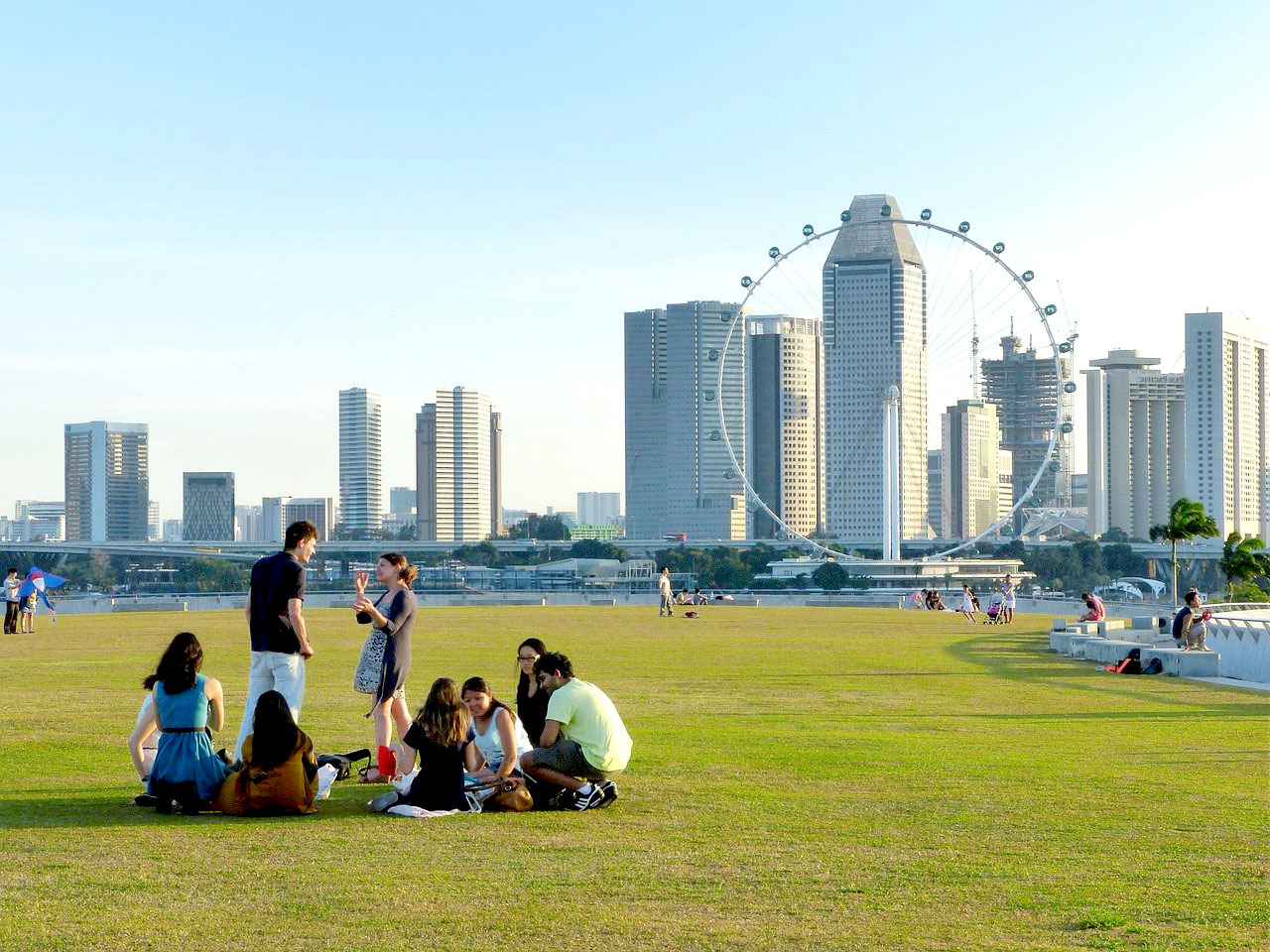 Imagem da cidade de Singapura