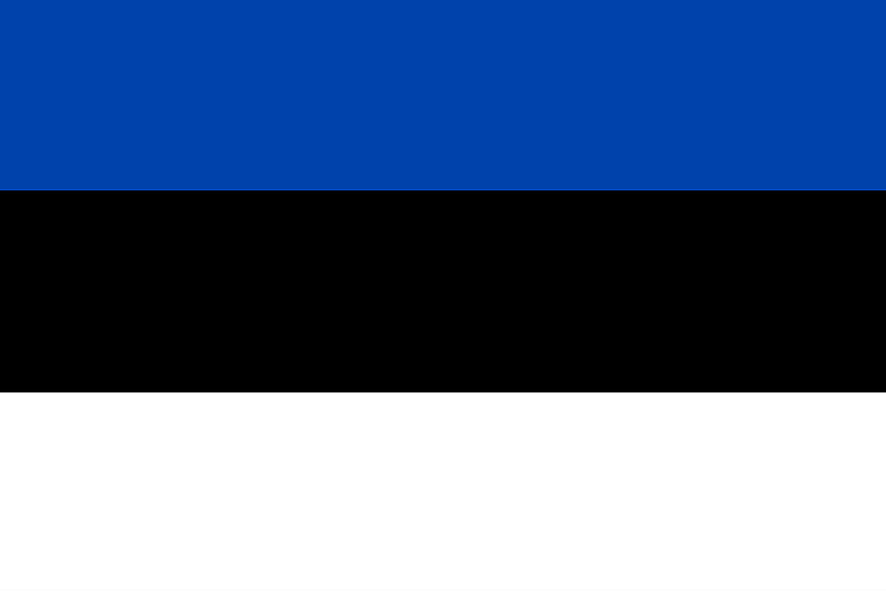 Imagem da Bandeira da Estônia