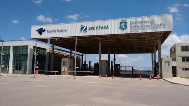 Imagem da ZPE do Pecém, no estado do Ceará, Brasil.