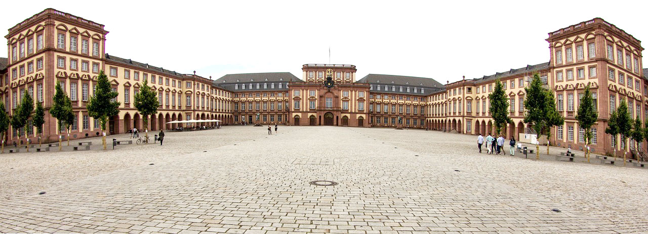 Imagem do Palácio de Mannheim em Baden-Württemberg