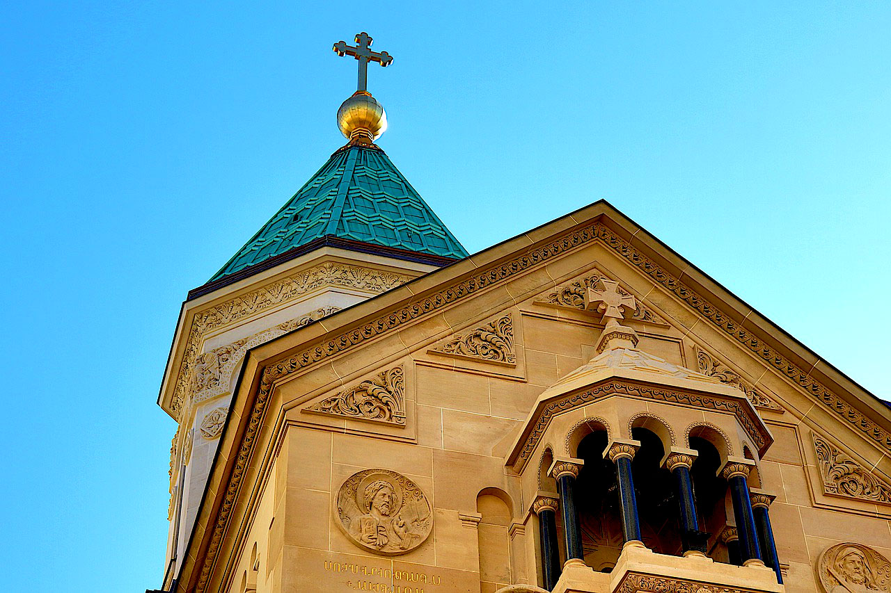 Imagem de uma igreja ortodoxa na Armênia