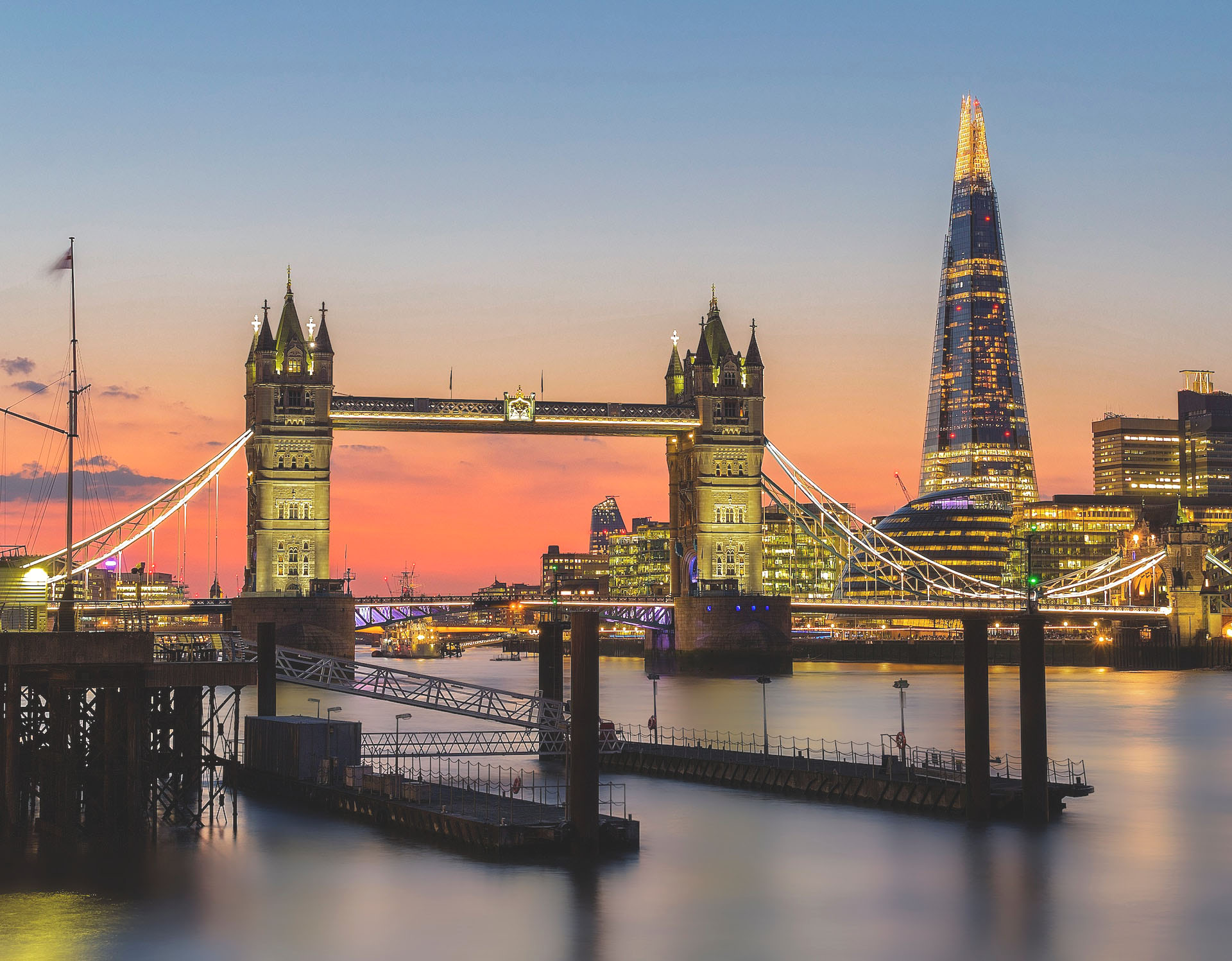 Imagem de Londres, capital da Inglaterra e do Reino Unido