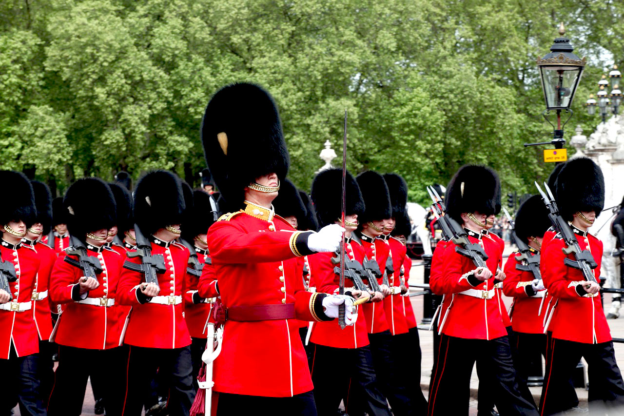 Imagem da guarda imperial de Londres, Reino Unido