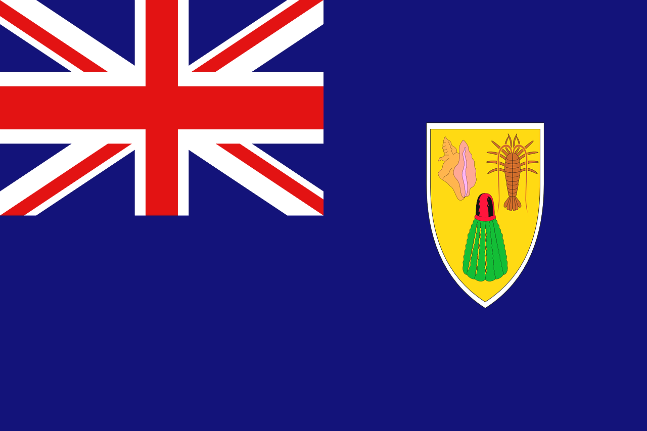 Imagem da Bandeira de Turcas e Caicos