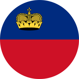Rounded Liechtenstein Flag Icon