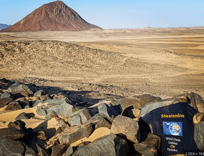 camiseta da staatenlos Cidade Livre Bir Tawil