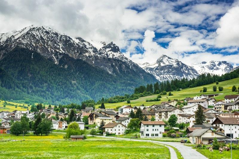 Switzerland Country Landscape Photo