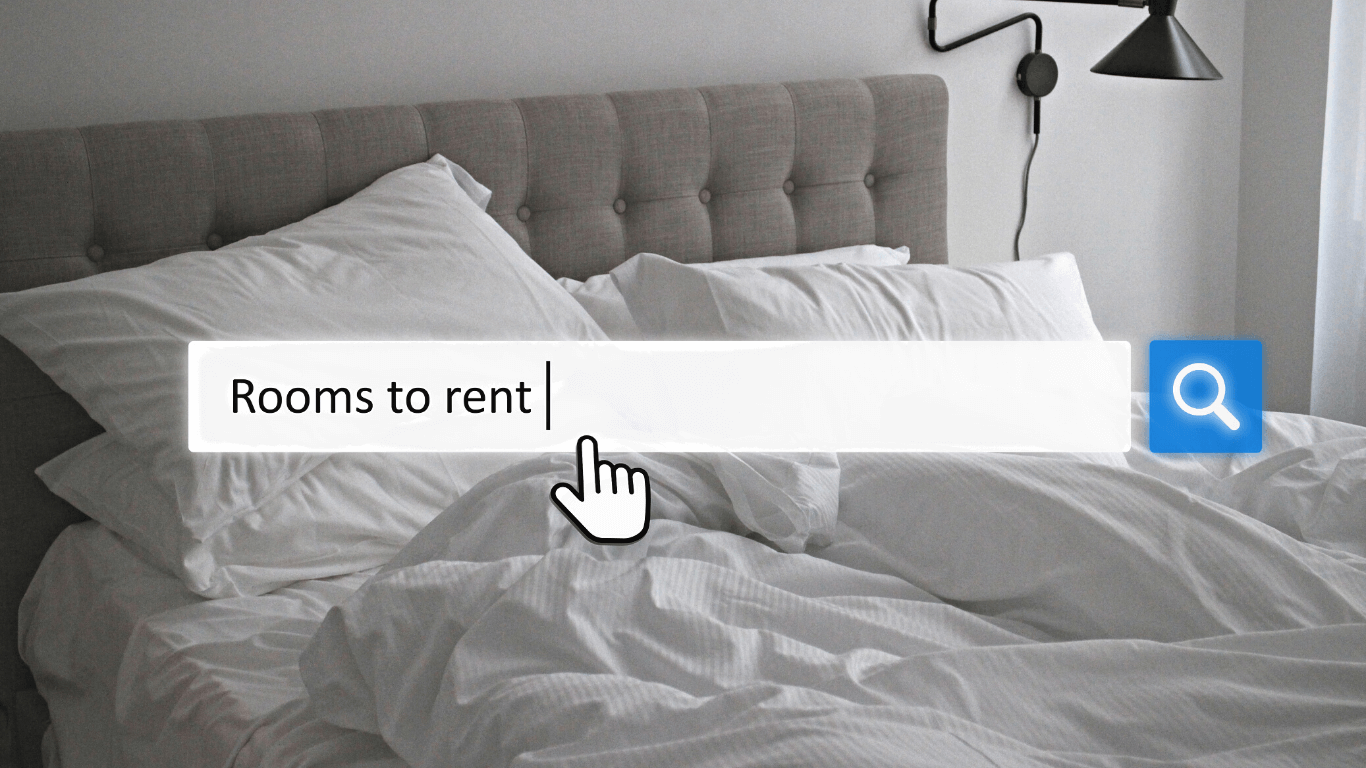 pesquisando no google rooms to rent