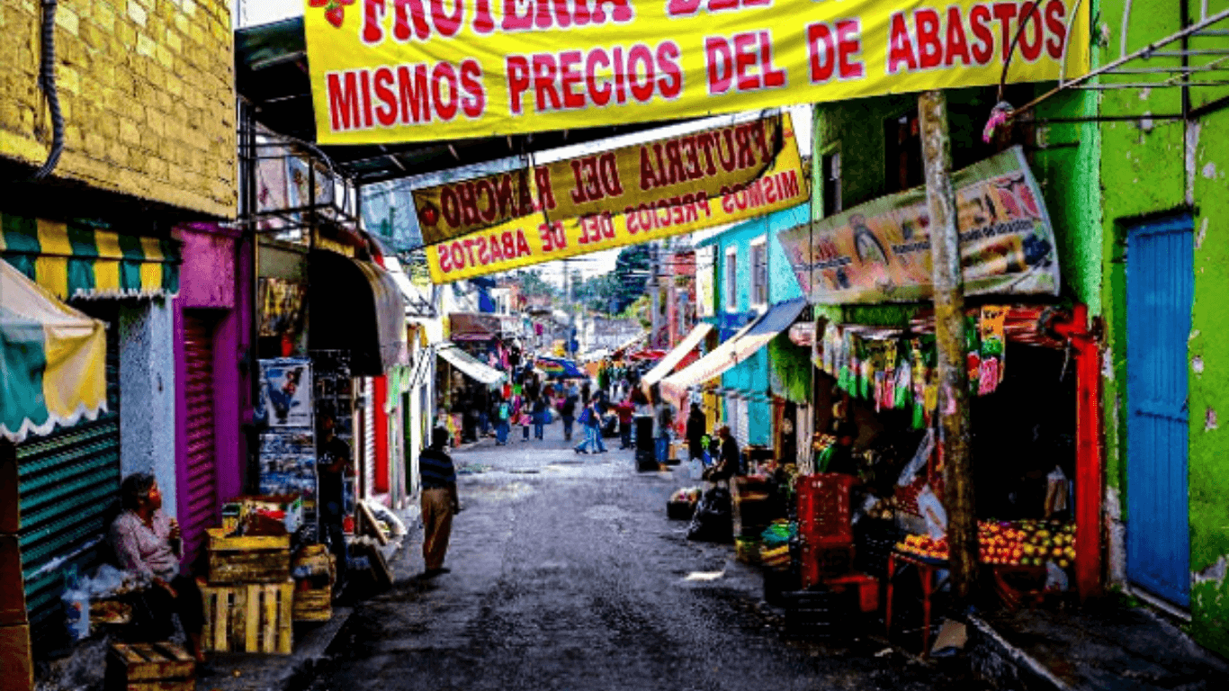 Feira de rua na america latina