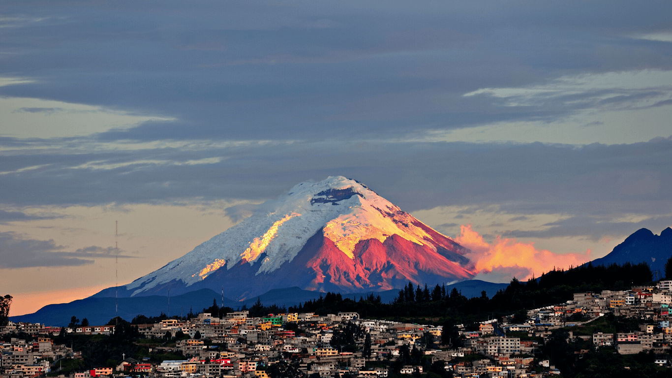 Montanha no Equador
