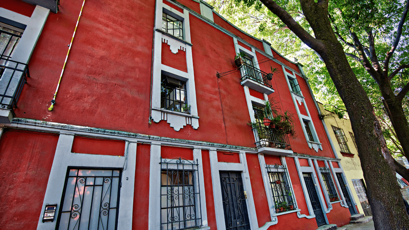 Casa em Rua em Coyoacan, no México
