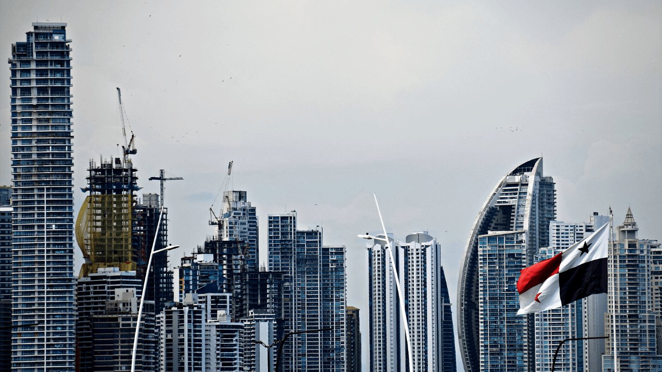Visão da cidade do Panamá