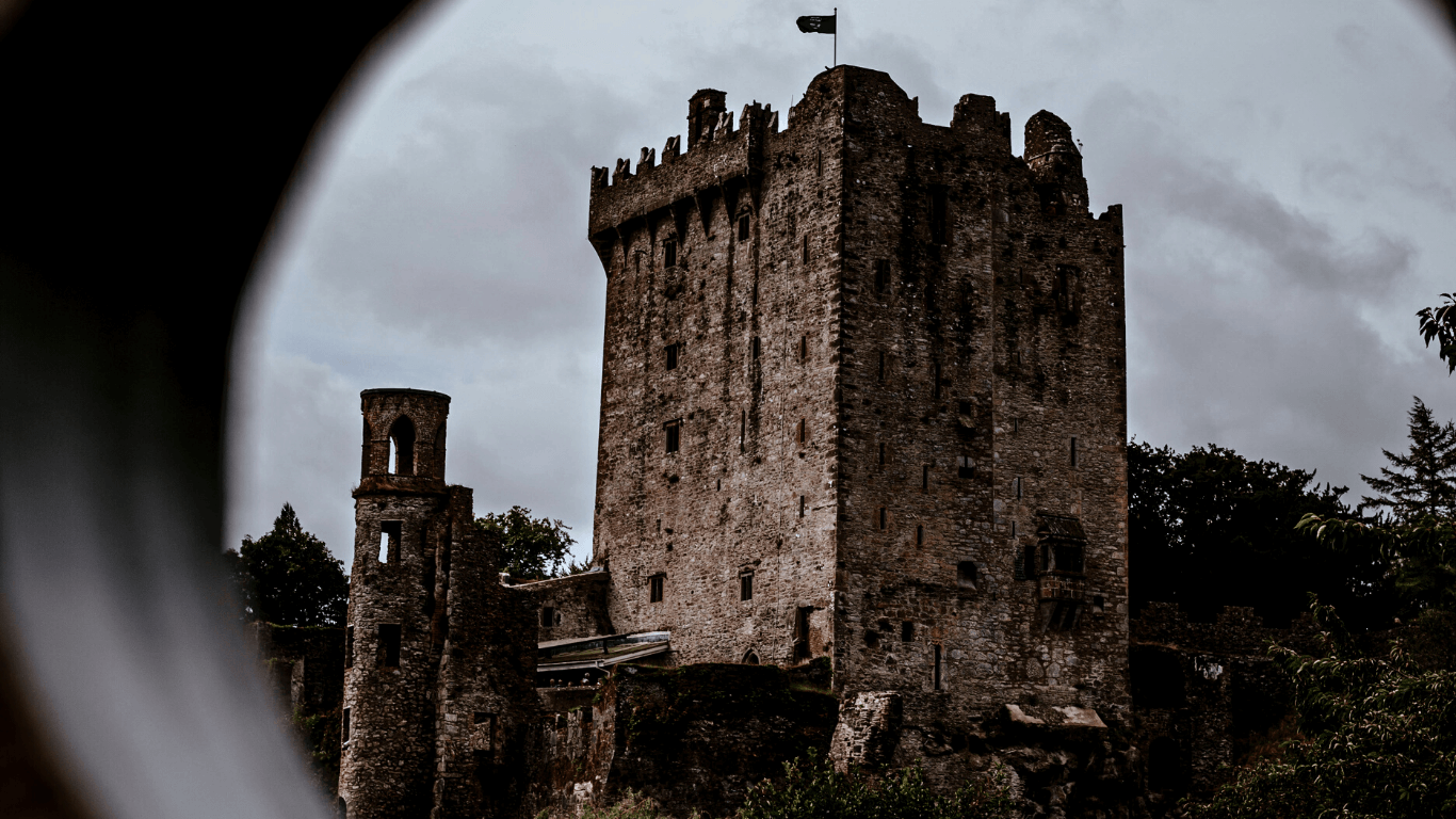 Castelo antigo na Irlanda