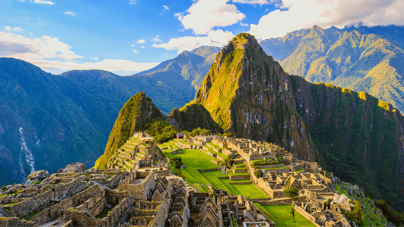 Machu Picchu no Peru