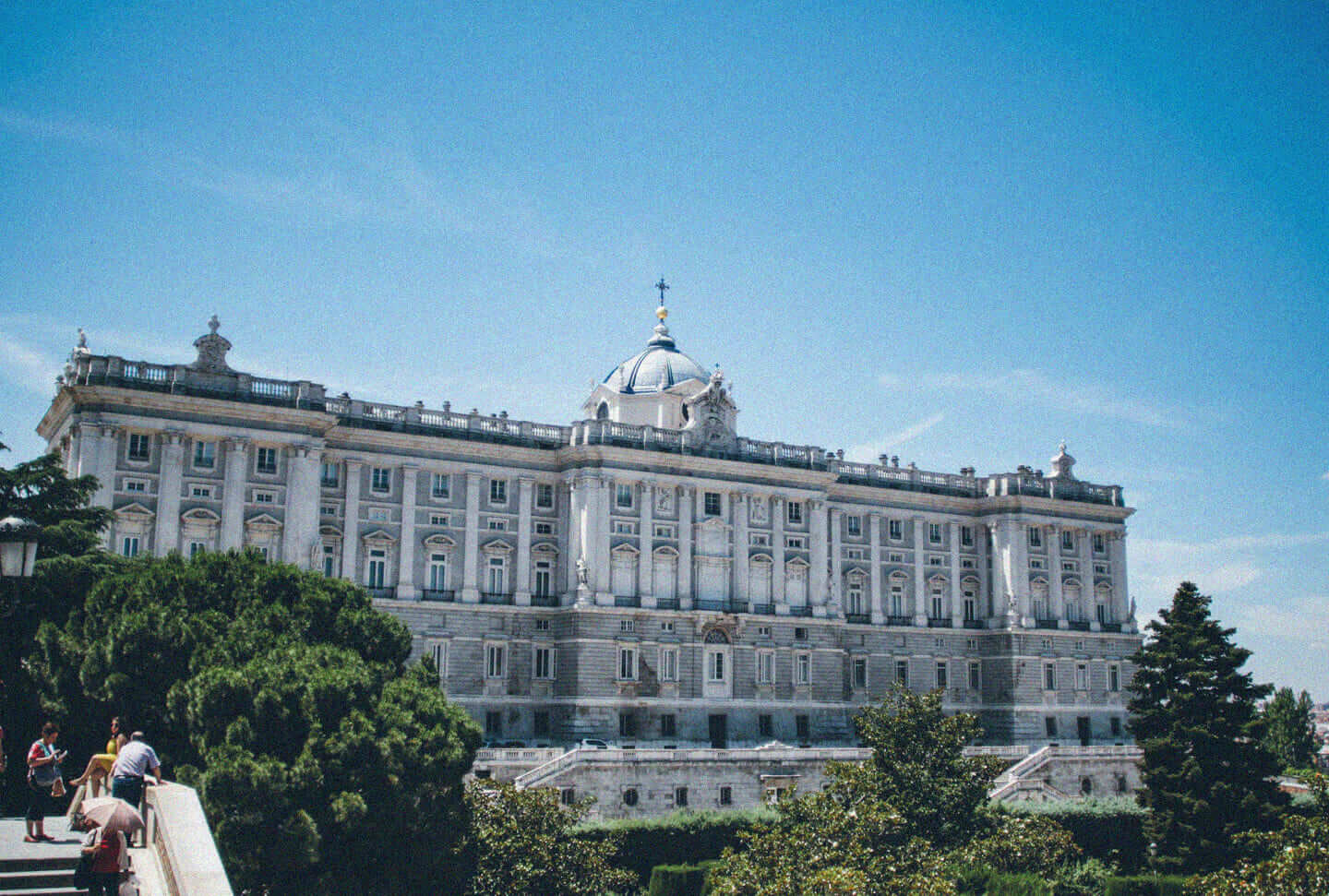 Palácio real na Espanha