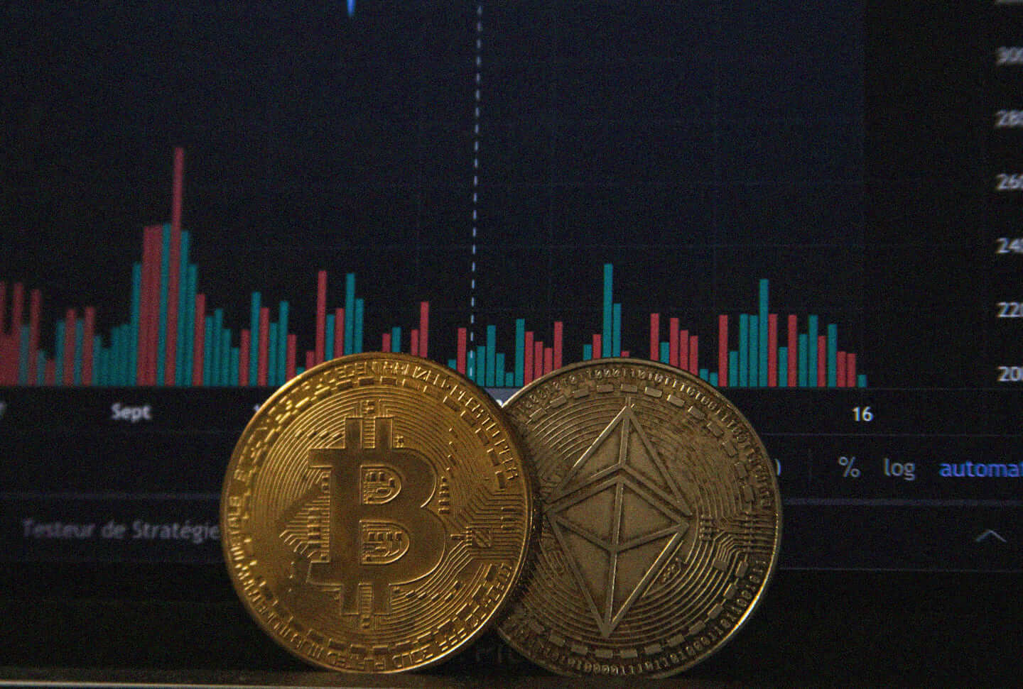 criptomoedas e grafico