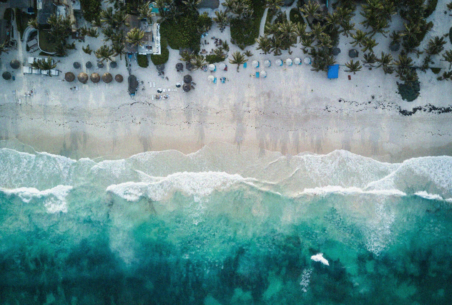 Praia no México
