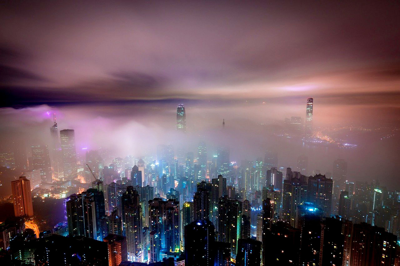 Imagem da cidade de Hong Kong