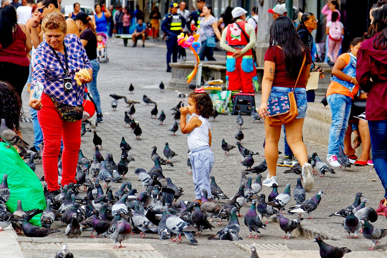 Imagem do centro da cidade de San José, Costa Rica