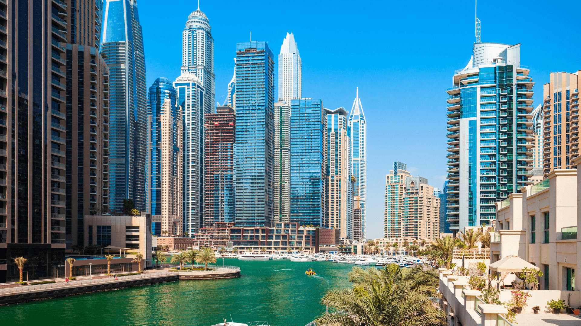 Foto do centro de Dubai