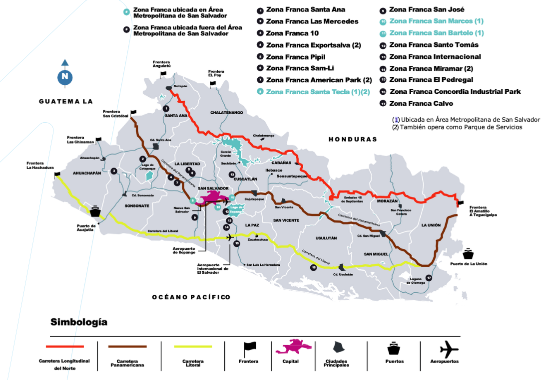 Zonas francas em El Salvador