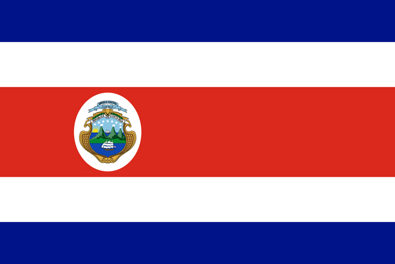 Bandeira da Costa Rica