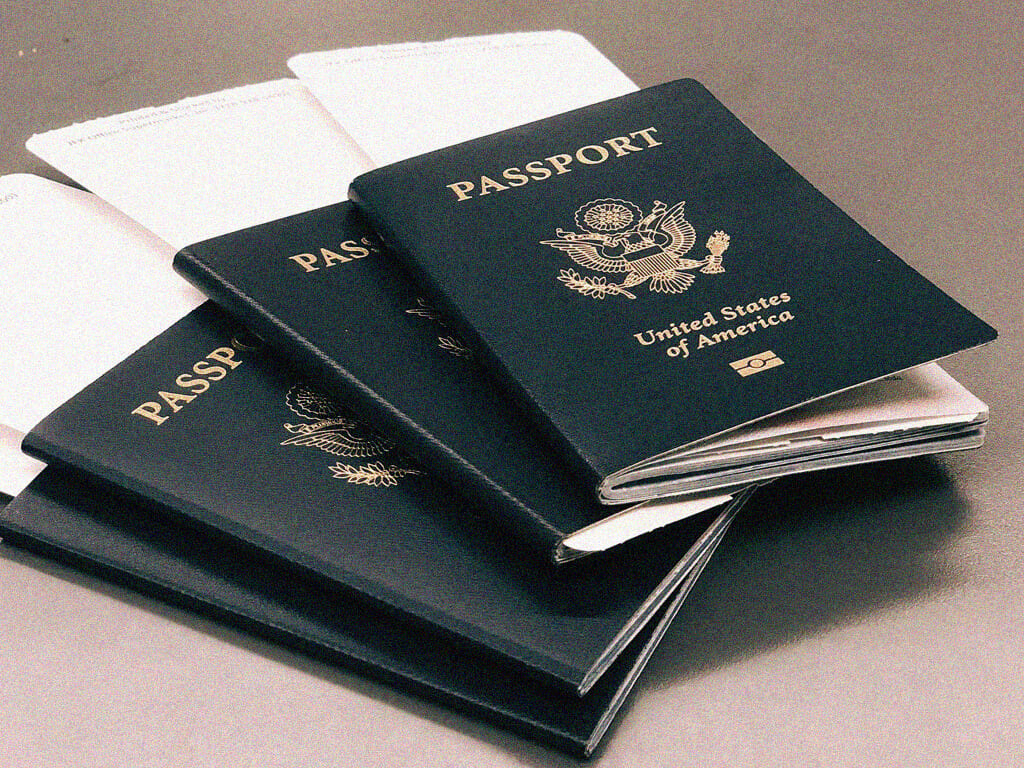 Passaportes americanos