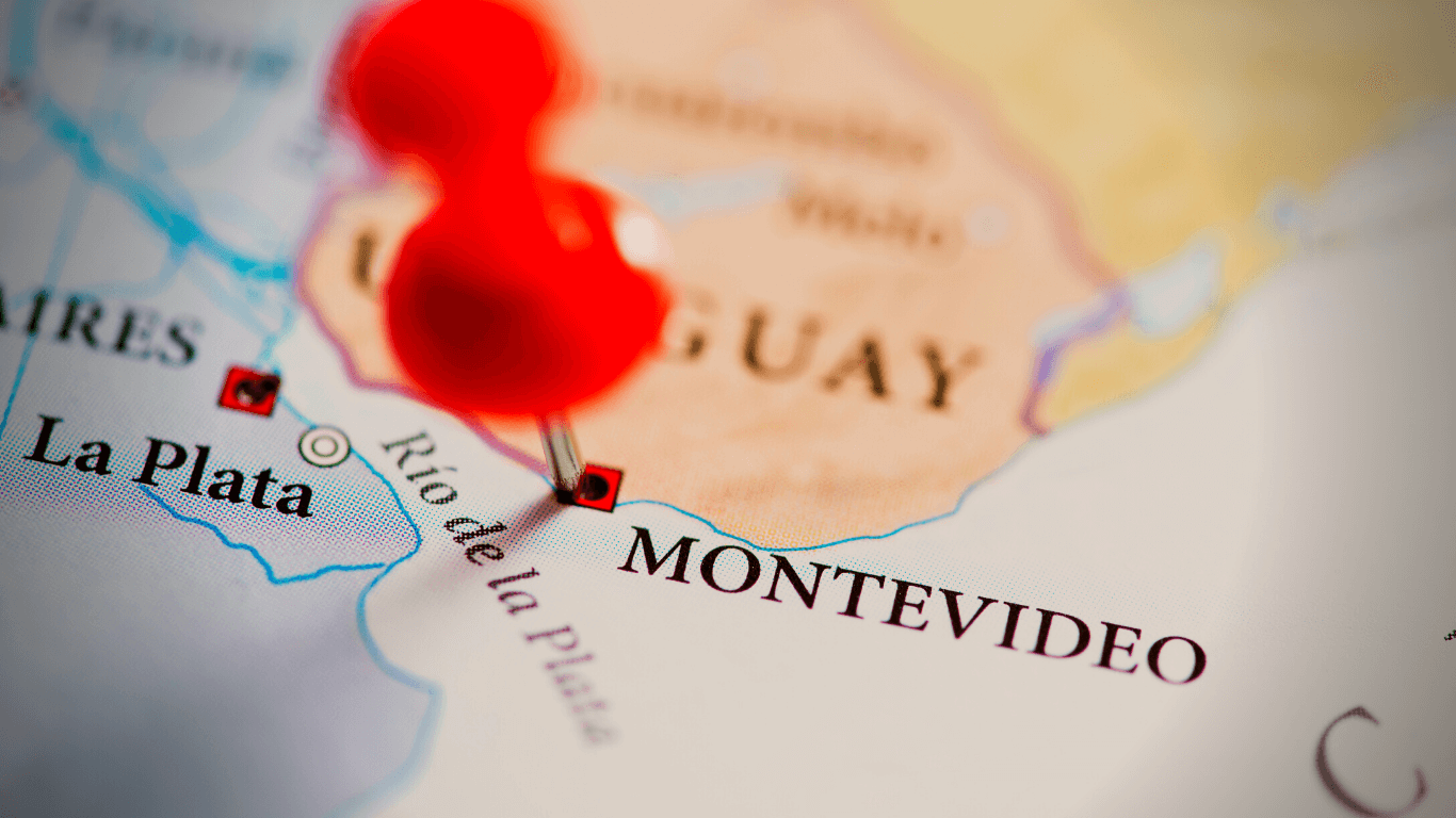 Montevideo no Mapa