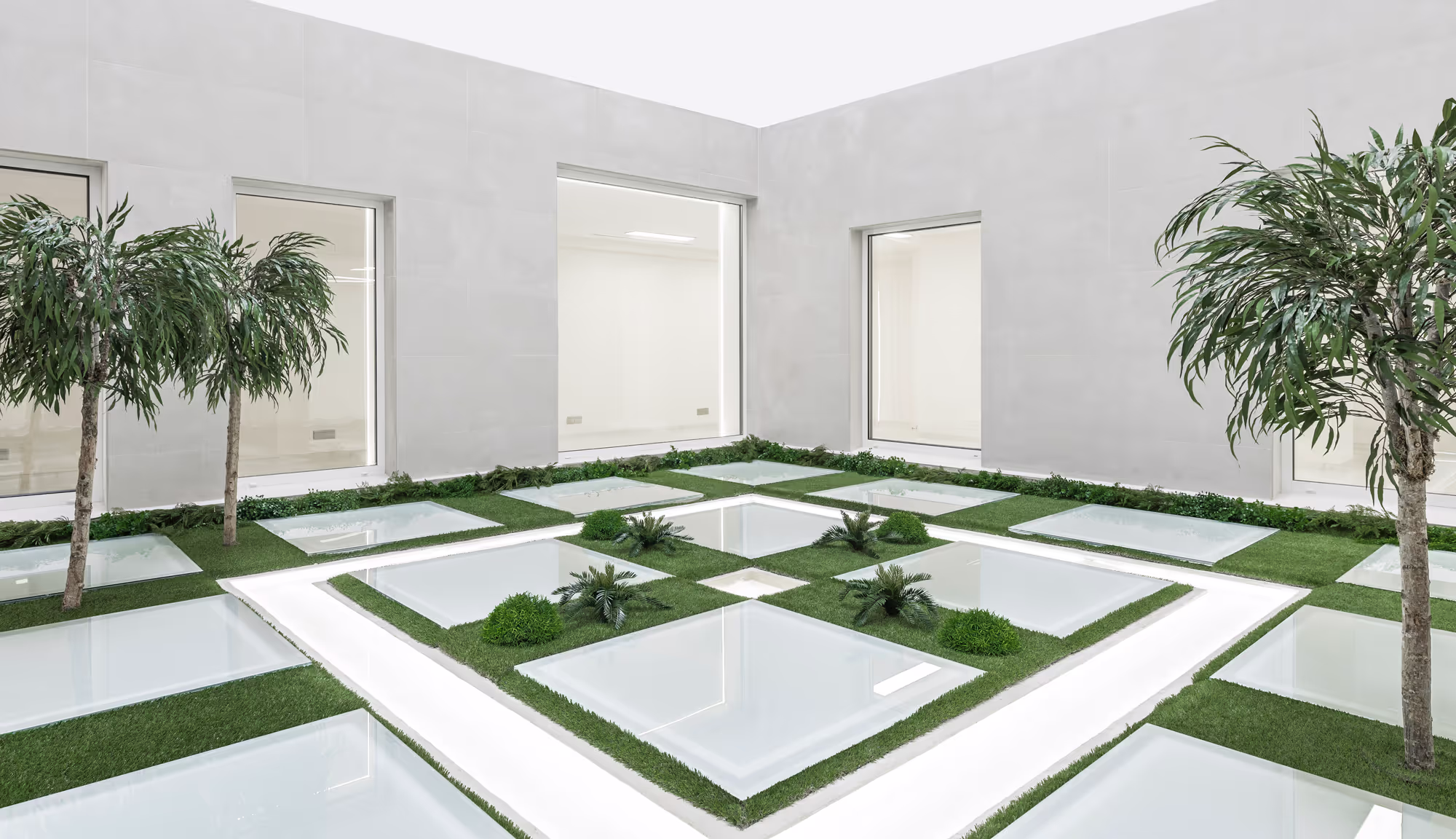 Vista de Castellana 47, oficina de lujo Primework en Almagro, Madrid