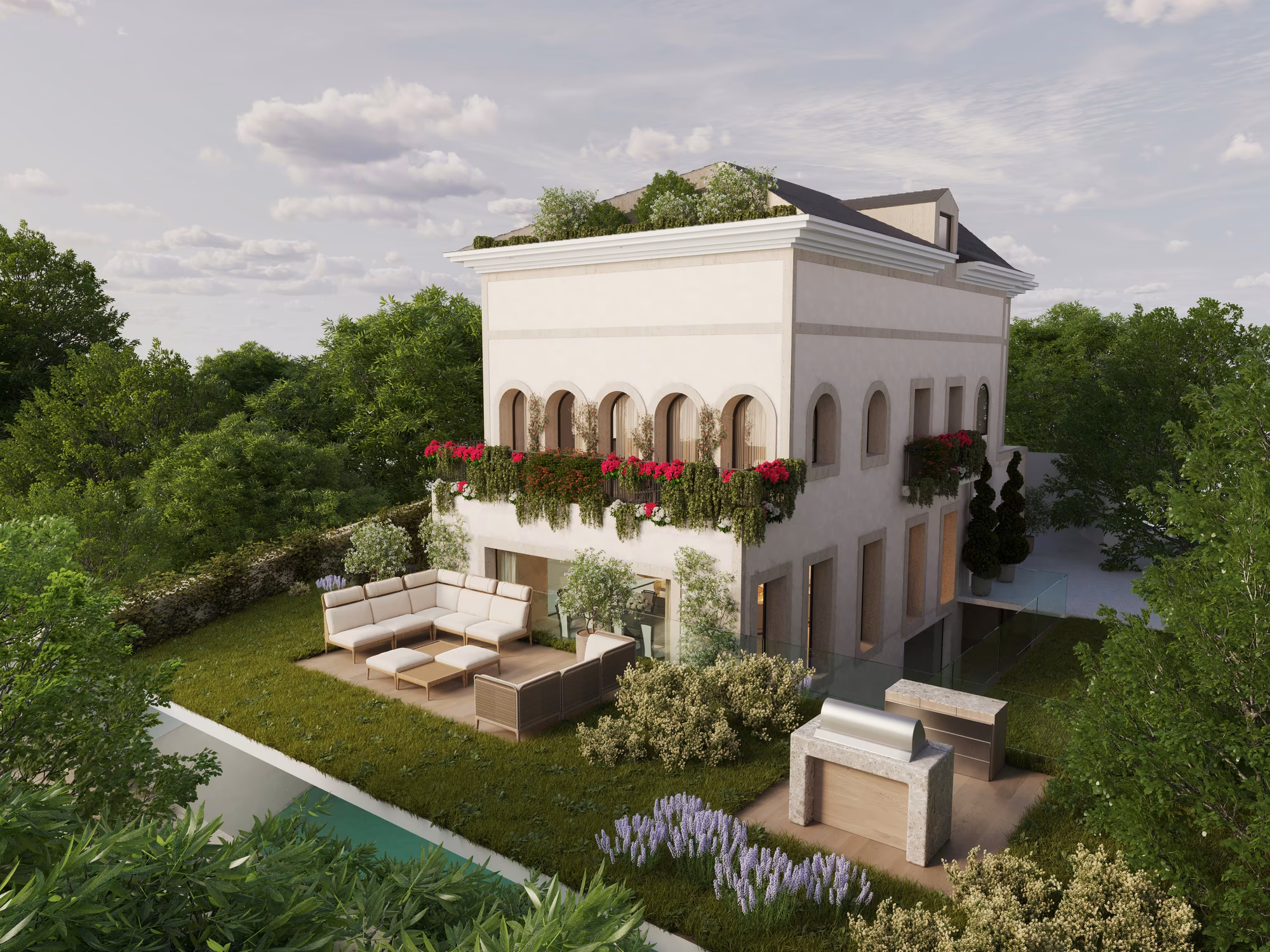 Villa Rivière, Primework en El Viso, Madrid