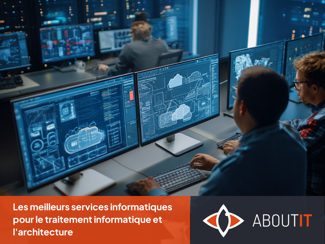 Agent de sécurité informatique travaillant sur son puissant logiciel.
