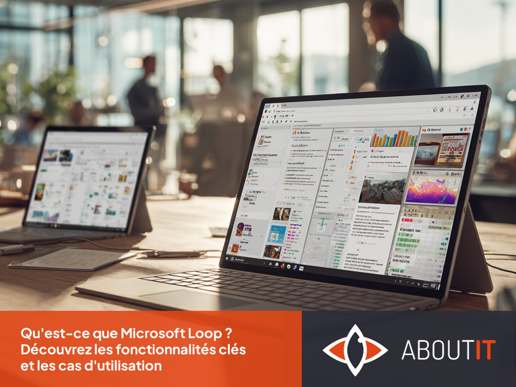 Agent de sécurité informatique travaillant sur son puissant logiciel.
